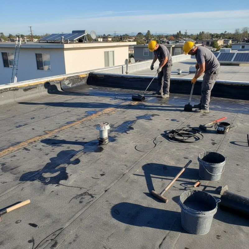 Gravel Roof Repair